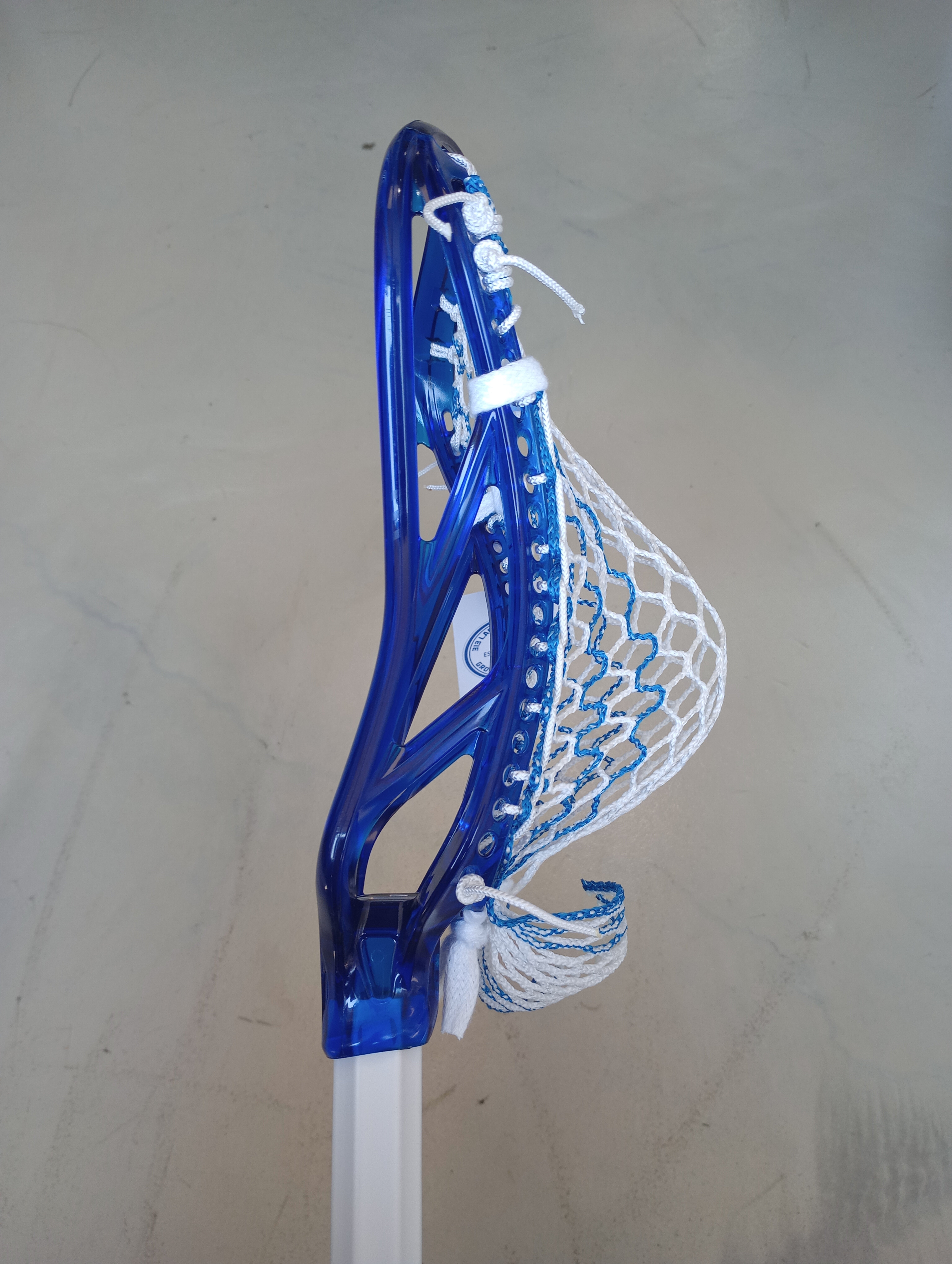 ECD ION Custom strung Lacrosse Head- Sapphire | 313 Lacrosse