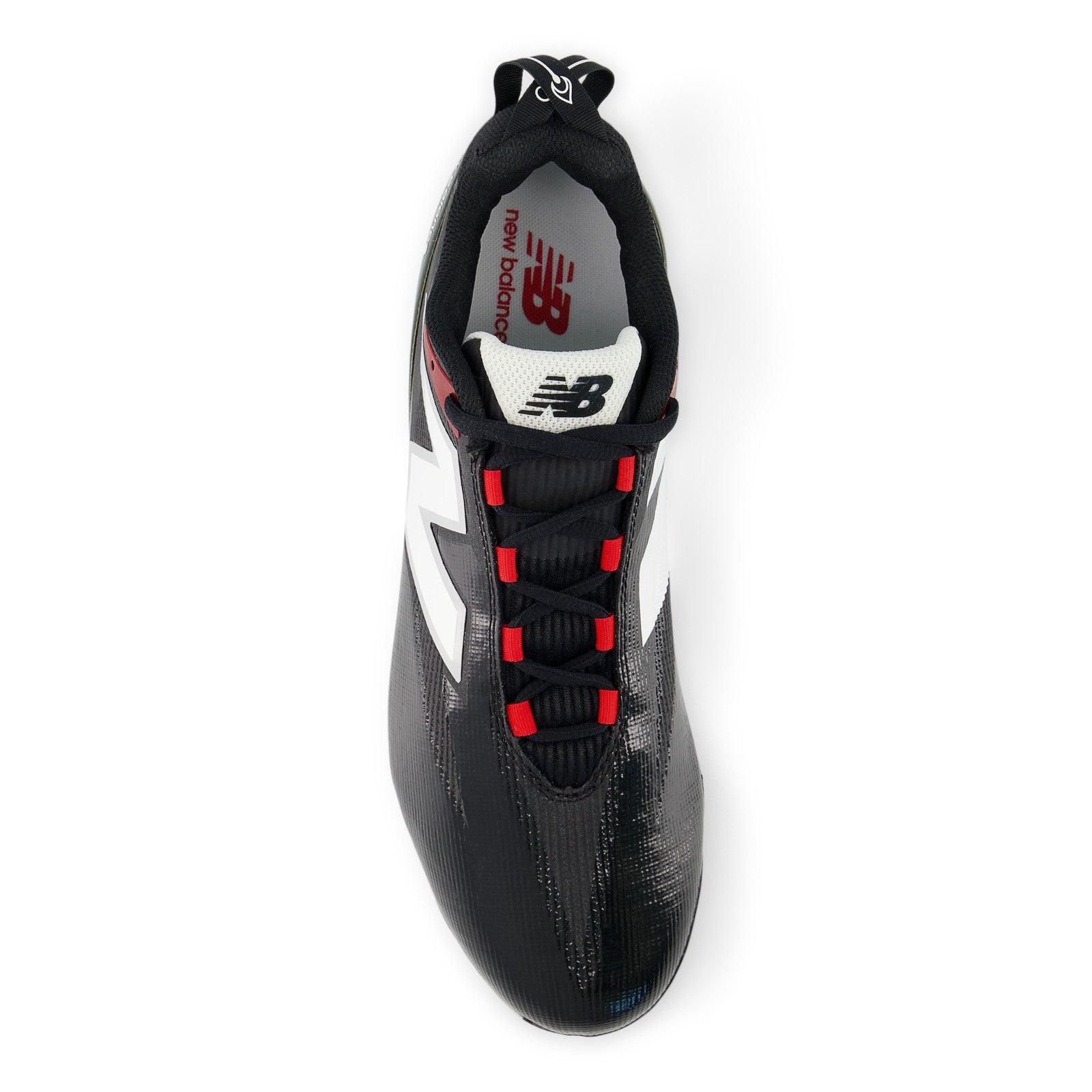 New Balance Burn x5 Lacrosse Cleats - Black | 313 Lacrosse Store