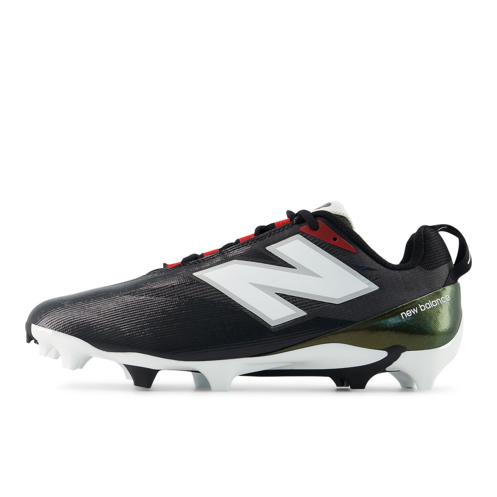 New Balance Burn x5 Lacrosse Cleats - Black | 313 Lacrosse Store
