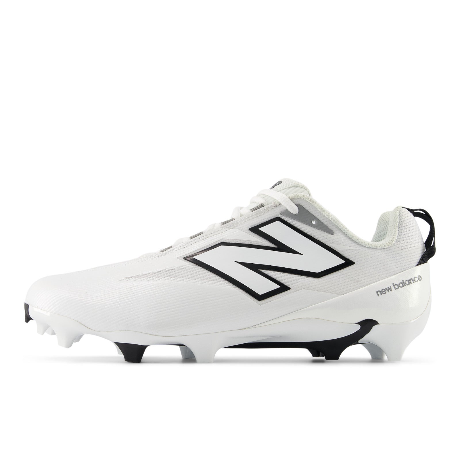 New Balance Burn x5 Lacrosse Cleats - White | 313 Lacrosse Store