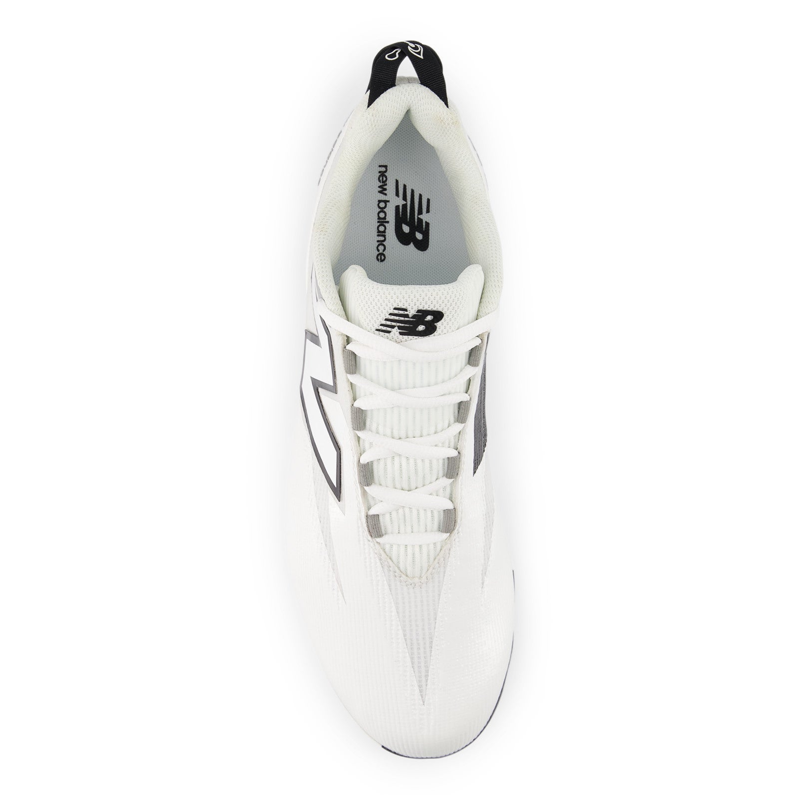 New Balance Burn x5 Lacrosse Cleats - White | 313 Lacrosse Store