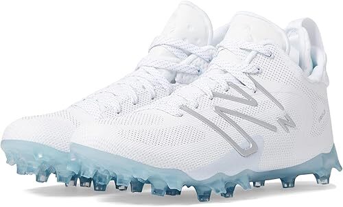 New Balance Freeze V4 White Lacrosse Cleats