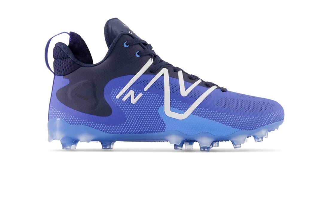 New Balance Freeze 4 Blue Lacrosse Cleat 313 Lacrosse Store